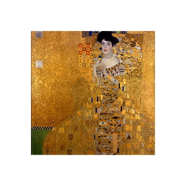 Reprodukcia obrazu Gustav Klimt Adele Bloch-Bauer I, 30 x 30 cm