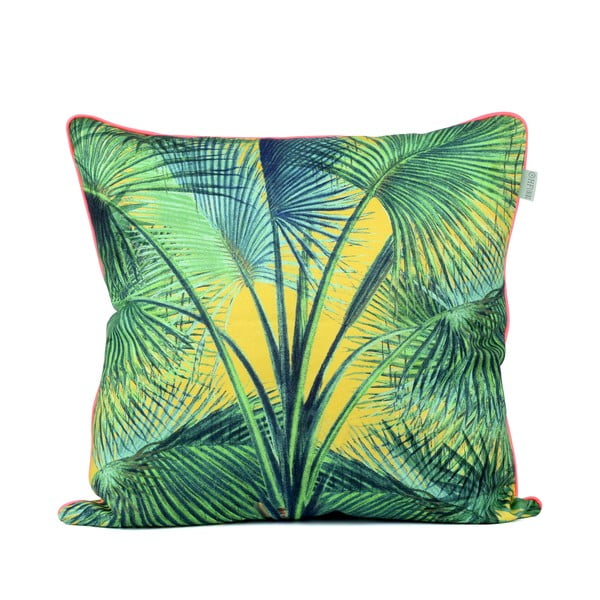 Bavlnená obliečka na vankúš HF Living Palm Leaves, 50 × 50 cm