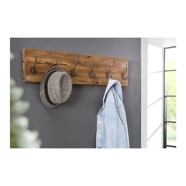 Vešiak na kabáty z teakového dreva HSM collection Railwood-image-1