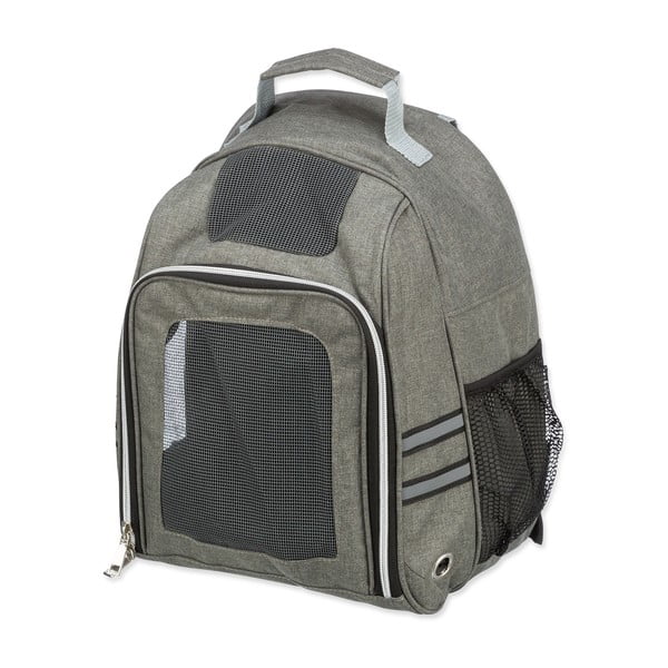 Sivý batoh pre domáceho miláčika 26x38 cm Trixie Dan – Plaček Pet Products