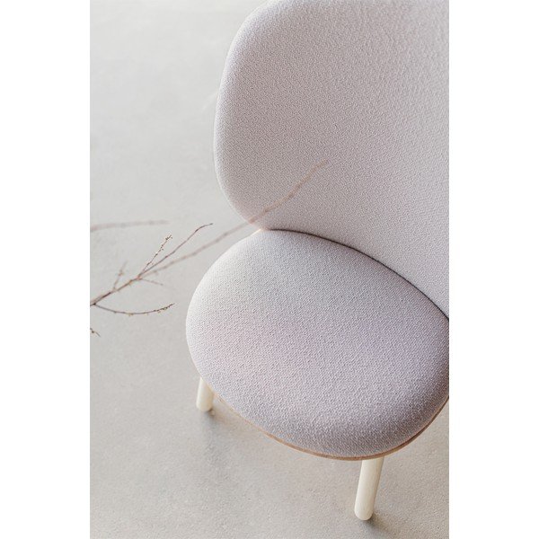 Béžové vlnené kreslo EMKO Naïve-image-1