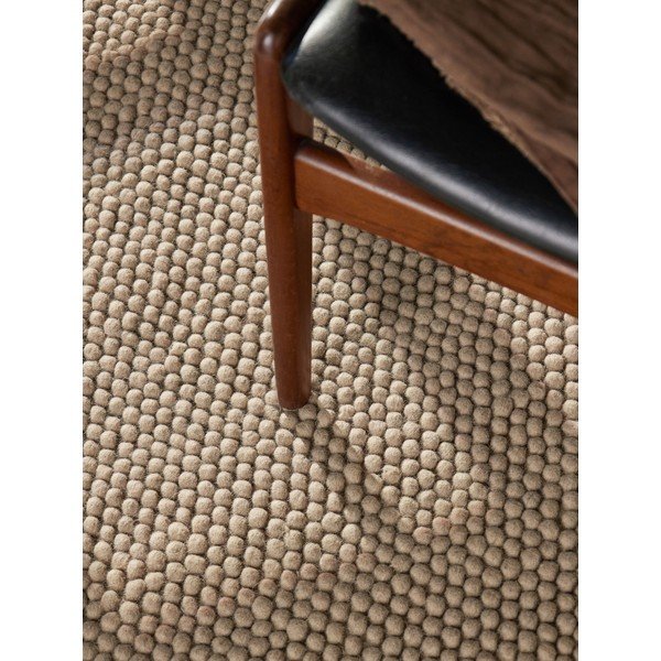 Ručne tkaný vlnený okrúhly koberec v prírodnej farbe ø 200 cm Richmond Diana – Ted Baker-image-3