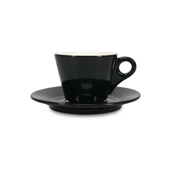 Čierny porcelánový tanierik ø 15,5 cm Barista – BonBistro-image-4