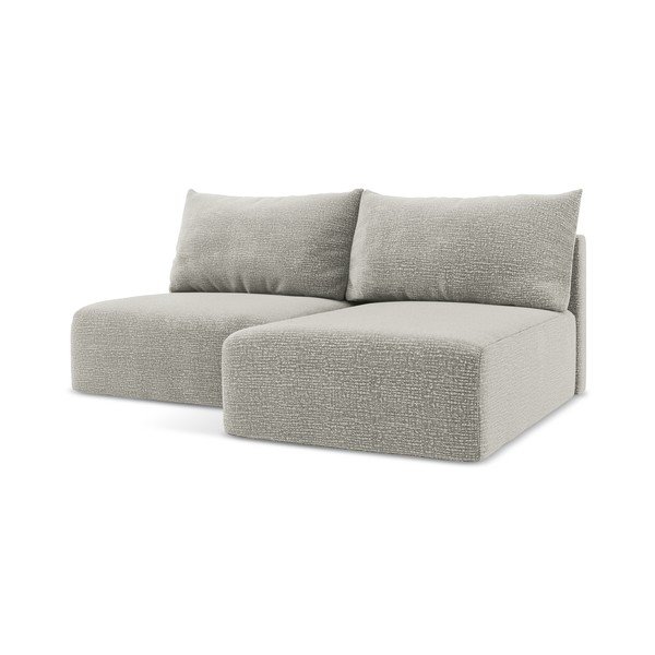 Svetlosivá rozkladacia/s úložným priestorom rohová pohovka (pravý roh) Kalena – Makamii-image-1