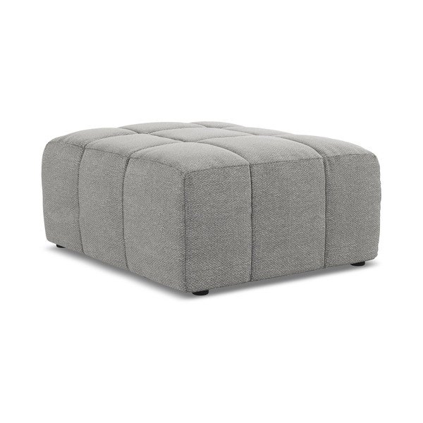 Sivá podnožka z textílie buklé Aloha – Makamii-image-3