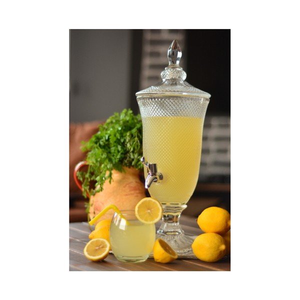 Sklenená nádoba na limonádu Didim, 1,5 l-image-2