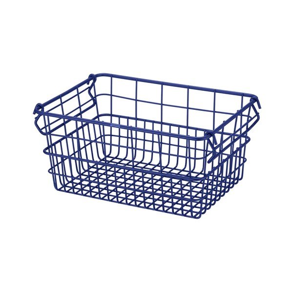 Drôtený kovový košík 29x21x14 cm Kago S – Blomus-image-2