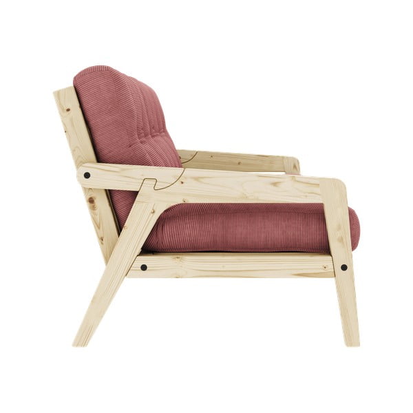 Ružová rozkladacia pohovka 190 cm Grab Clear – Karup Design-image-4
