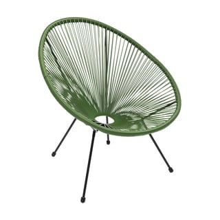 Zelené kreslo Kare Design Acapulco