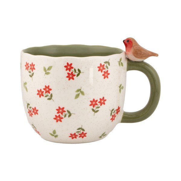 Zelený hrnček Sitting Tit – Sass & Belle