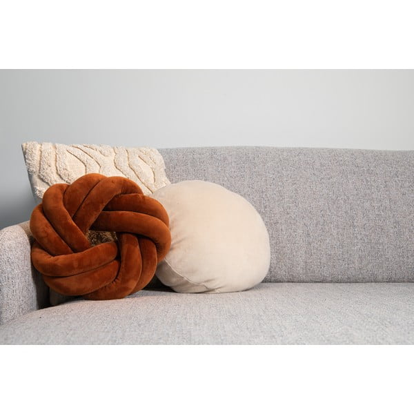 Dekoračný vankúš ø 30 cm Knot – Tiseco Home Studio-image-1