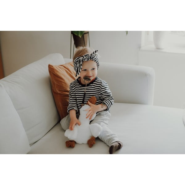 Biely zaspávačik Goose - Malomi Kids-image-1