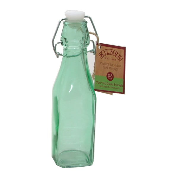Fľaša s klipom Kilner, 250 ml, zelená