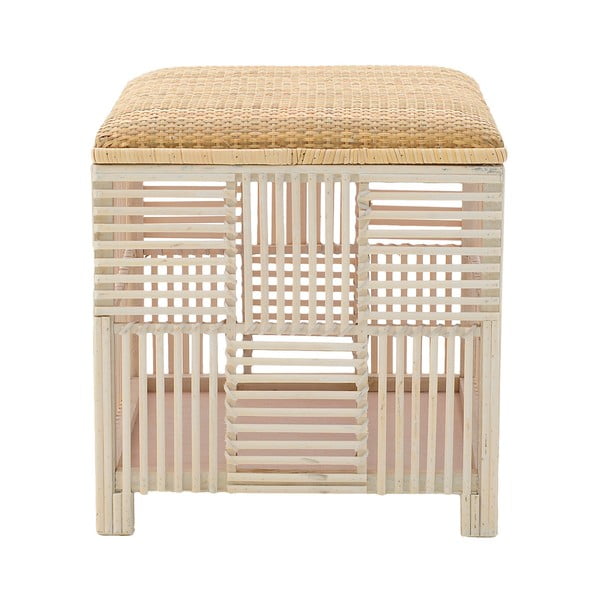 Stolička s úložným priestorom InArt Wooden, 40 x 43,5 cm