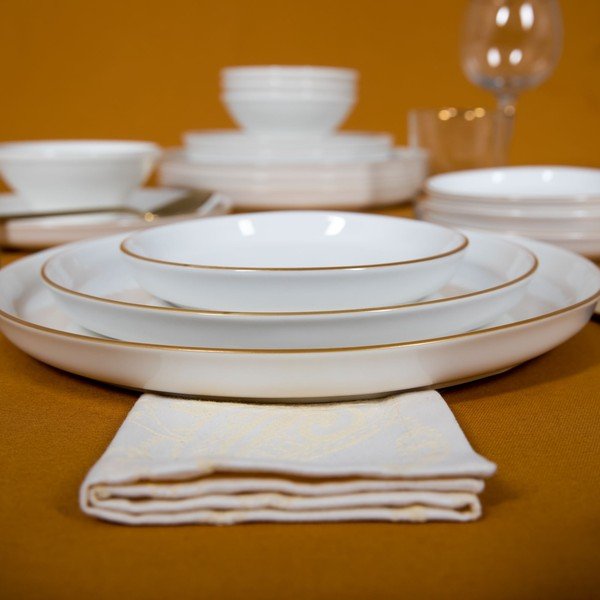 16-dielna súprava porcelánového riadu Güral Porselen Basic-image-1