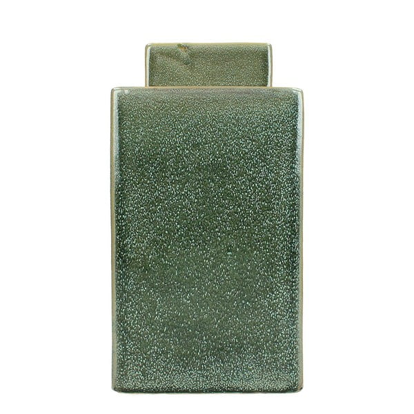 Zelená kameninová dóza HF Living, výška 28,5 cm