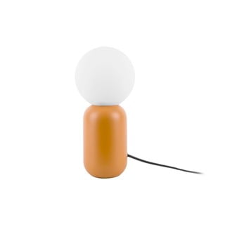Žltá stolová lampa Leitmotiv Gala, výška 32 cm