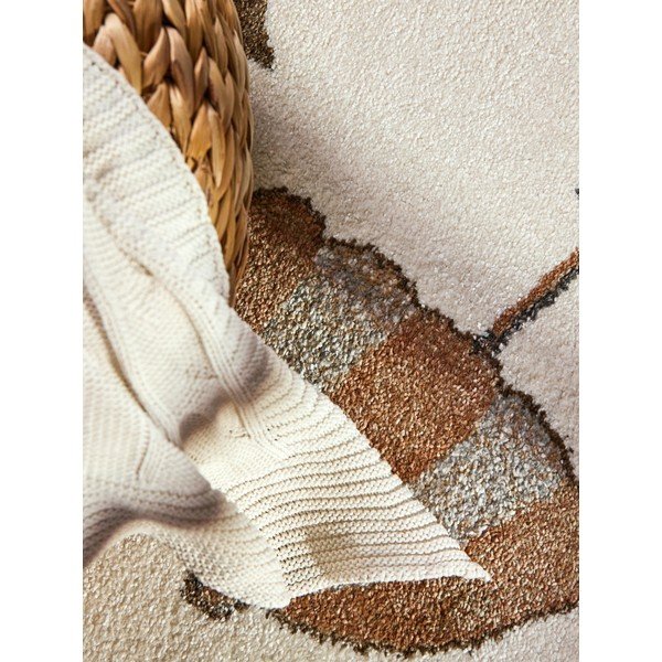 Krémový detský koberec 120x170 cm Roar like a Lion Rainbow Party – Villeroy&Boch-image-4