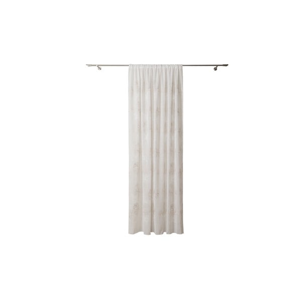 Béžová záclona 140x260 cm Cybele – Mendola Fabrics-image-2