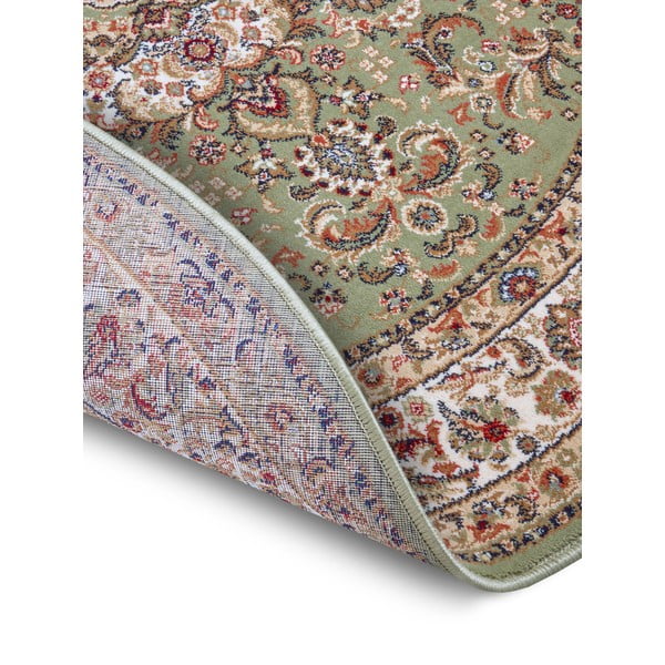 Zelený koberec Nouristan Zahra, ø 160 cm-image-3