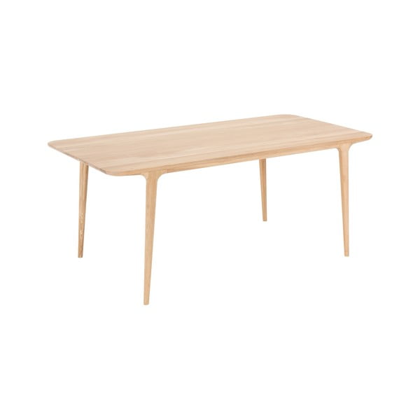 Jedálenský stôl z dubového dreva 90x180 cm Fawn – Gazzda