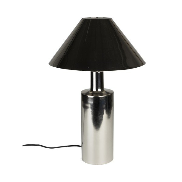 Kovová stolová lampa v striebornej farbe s kovovým tienidlom (výška  53 cm) Wonders – Zuiver