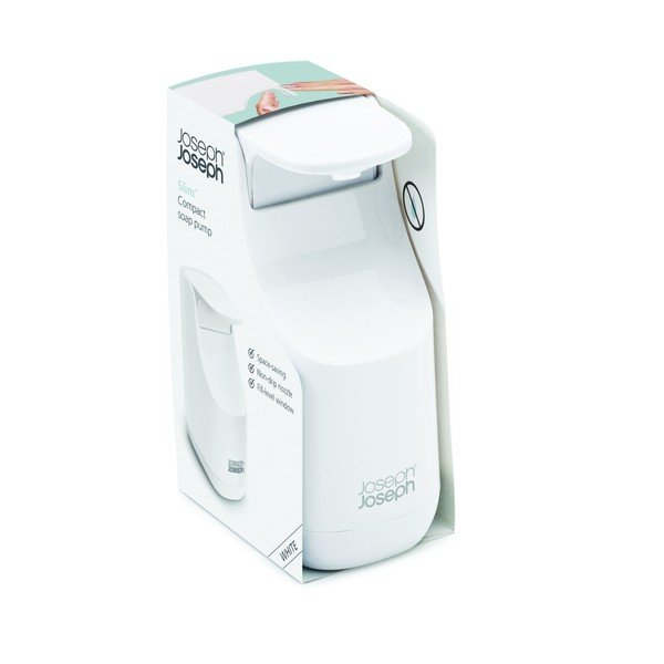 Biely dávkovač mydla Joseph Joseph Slim-image-4