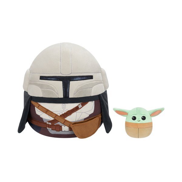 Plyšová hračka Mandalorian & Grogu – SQUISHMALLOWS