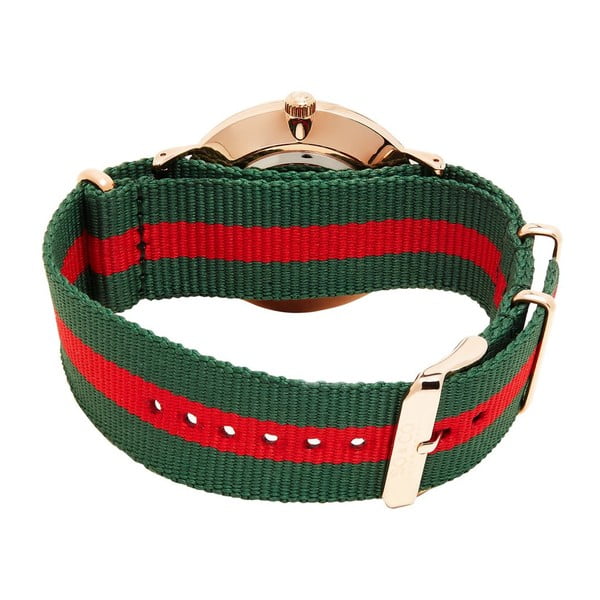 Pánske hodinky Madison Stripe Red/Green-image-1