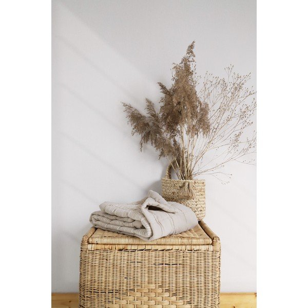 Krémovobiela detská hracia podložka Anna - Nattiot-image-3