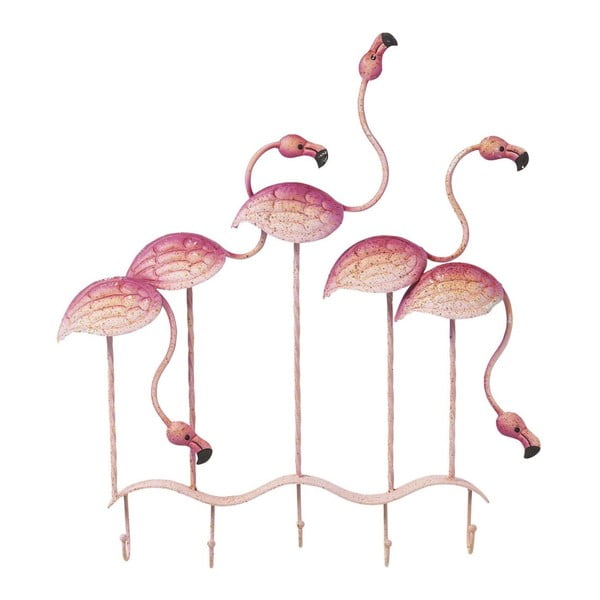 Nástenný vešiak Kare Design Flamingo