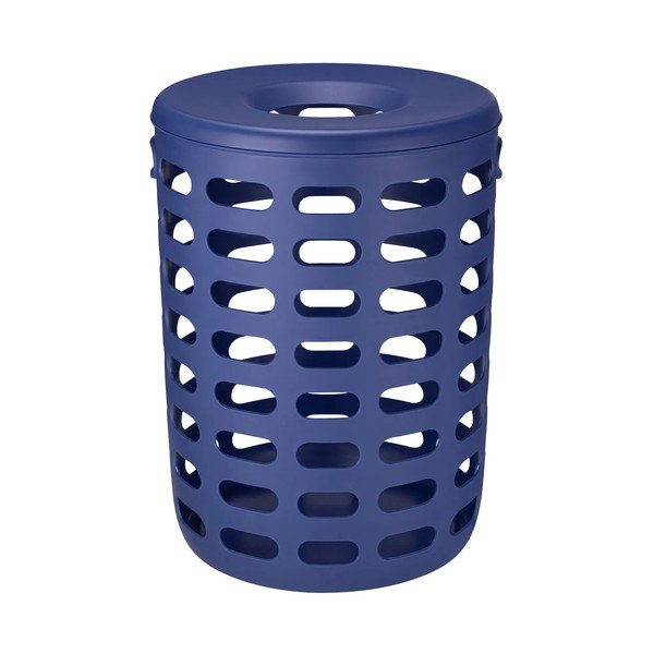 Modrý plastový kôš na bielizeň Korie – Blomus