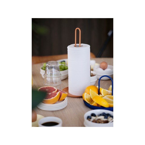 Oranžový kovový držiak na kuchynské utierky ø 14,5 cm Singles – Zone-image-3