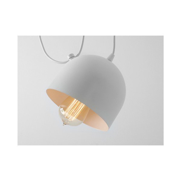 Biele závesné svietidlo na 2 žiarovky CustomForm Popo-image-1