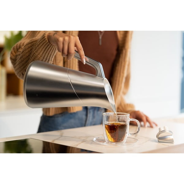 Termoska v matne striebornej farbe 1 l Soho – Vialli Design-image-3