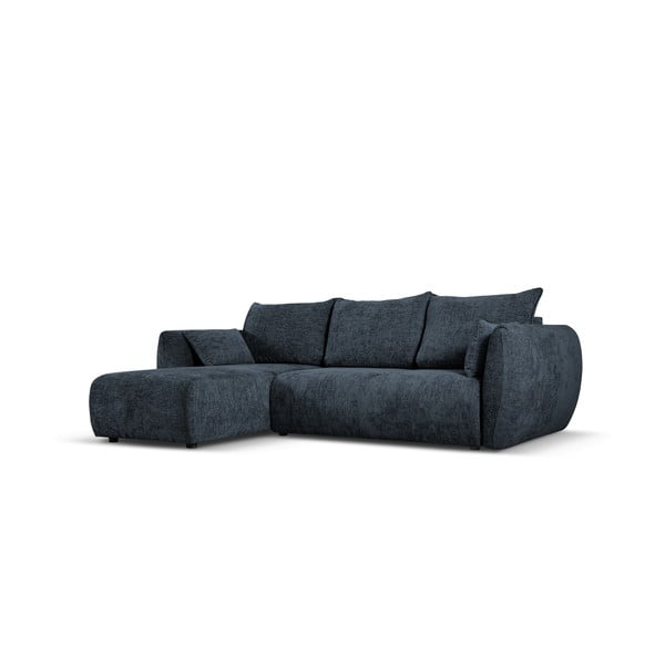 Tmavomodrá rohová pohovka (ľavý roh) Matera – Cosmopolitan Design-image-3