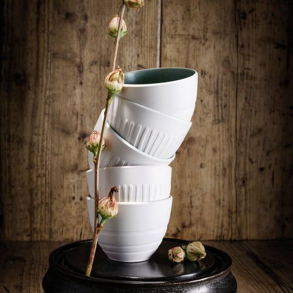 Biely porcelánový hrnček Villeroy & Boch Leaf, 450 ml-image-3