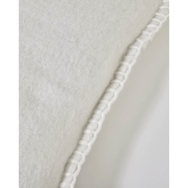 Obliečka na vankúš s prímesou vlny 45x45 cm Augustina – Kave Home-image-2