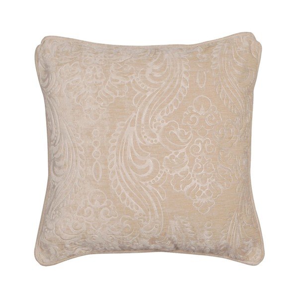 Krémová obliečka na vankúš Kate Louise Exclusive Ranejo, 45 x 45 cm