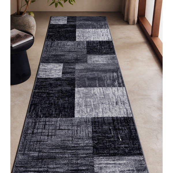 Sivý behúň 80x300 cm Plus – Ayyildiz Carpets-image-3