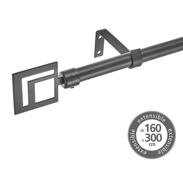 Kovová roztiahnuteľná garniža 160 - 300 cm – Casa Selección-image-1