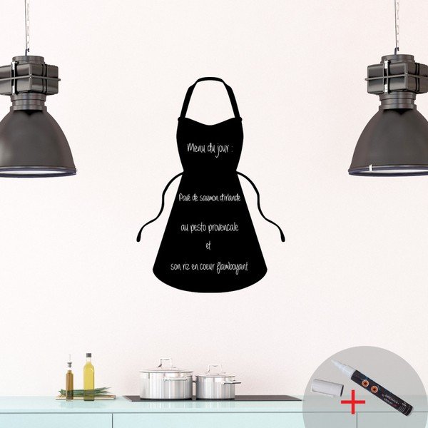 Set popisovateľnej samolepky a fixky Ambience Apron-image-1