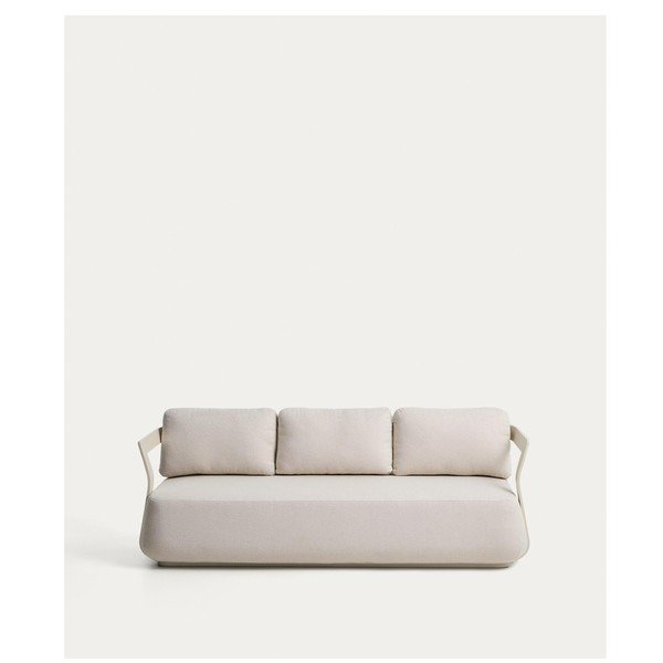 Béžová čalúnená záhradná pohovka Tamaris – Kave Home-image-3