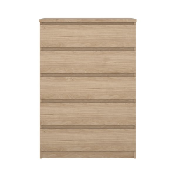 Komoda v dekore duba v prírodnej farbe 77x111x50 cm Naia – Tvilum