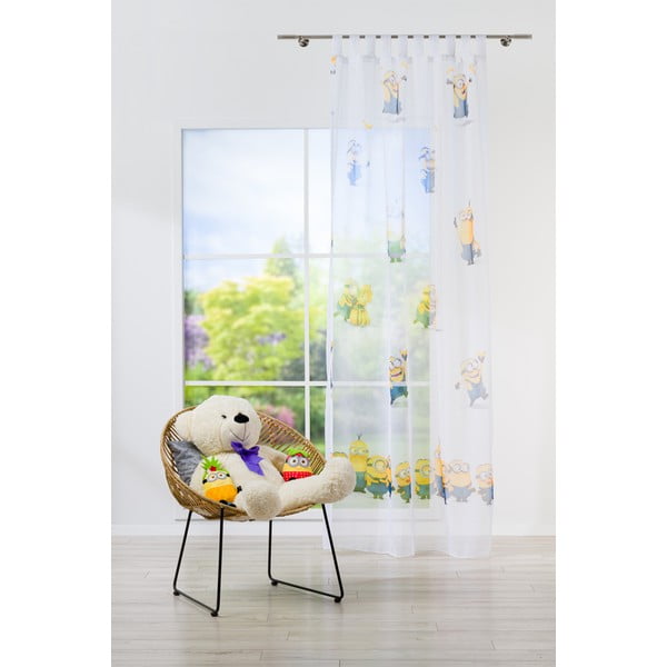 Detská záclona 140x245 cm Minions - Mendola Fabrics-image-1