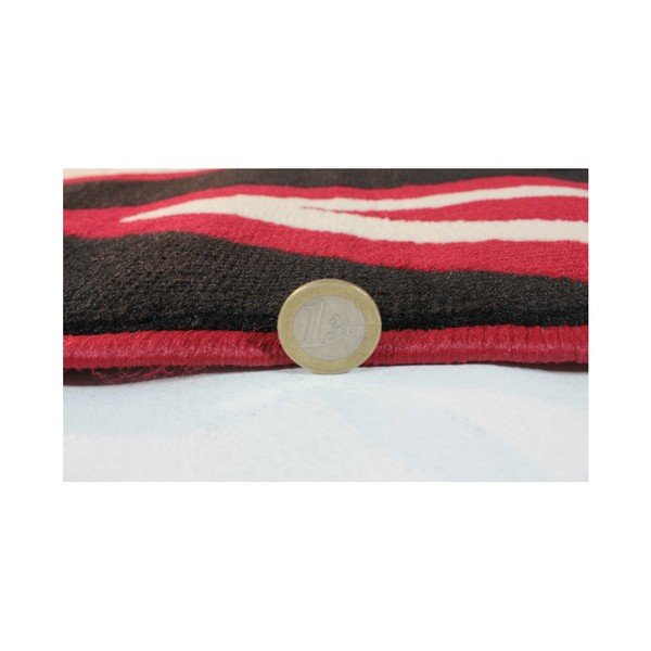 Červený koberec Flair Rugs Element Shard, 60 × 110 cm-image-1