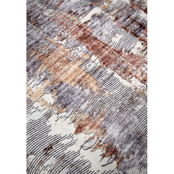 Sivý koberec 120x160 cm Malard Copper Gold – Elle Decoration-image-4