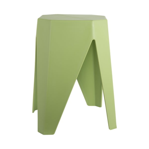 Zelená plastová stolička Cherish – Leitmotiv-image-3