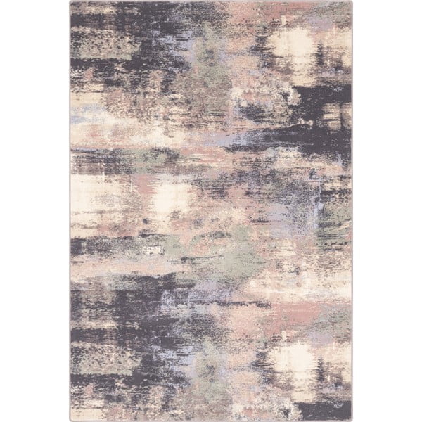 Svetloružový vlnený koberec 133x180 cm Fizz – Agnella