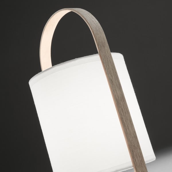 Biela stolová lampa Kave Home Zayla-image-2